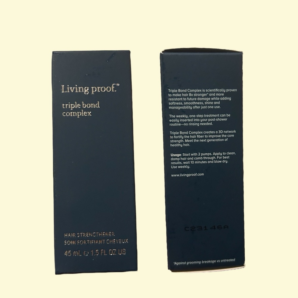 🤍 2 for $75🤍 living proof - triple bond complex hair strengthener